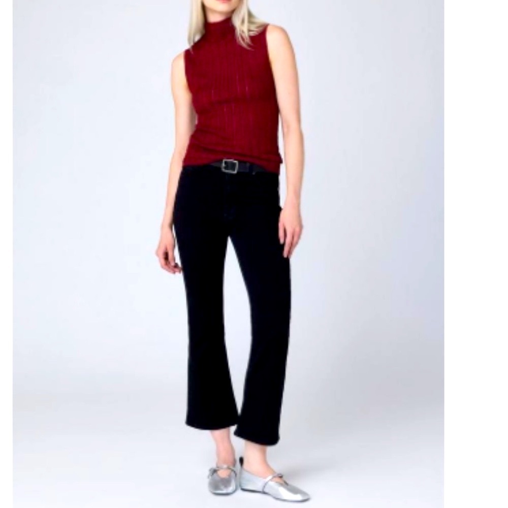 Rag & Bone Burgundy Knit Top